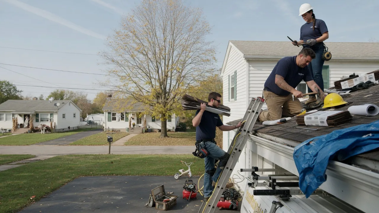 Local Roofing Contractors in Rantoul, KS near me